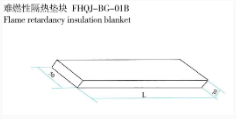 难燃性隔热垫块 FHQJ-BG-01B
